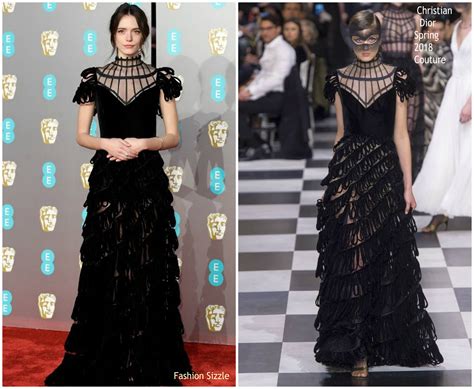 givenchy haute couture lilly ollins|Lily Collins In Givenchy Haute Couture – 2019 BAFTAs.